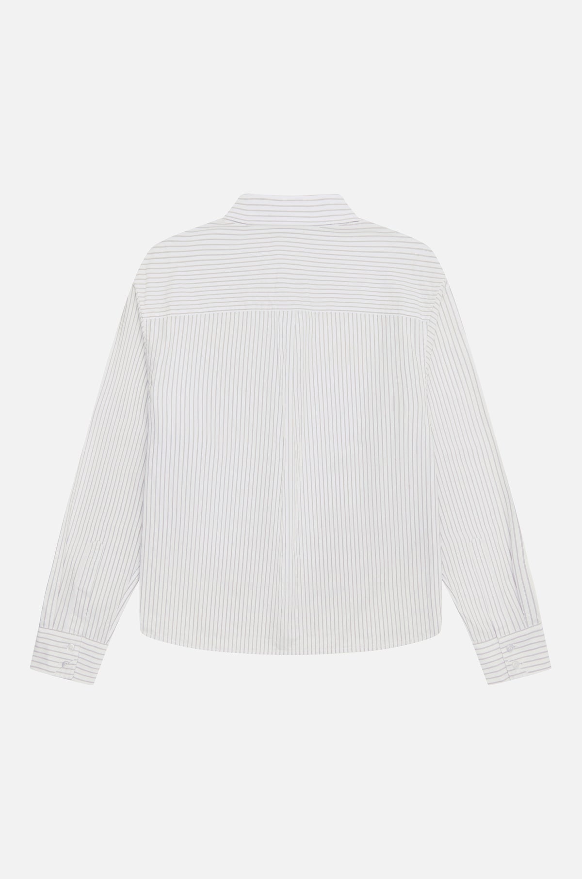 oxford polo shirt   white pinstripe