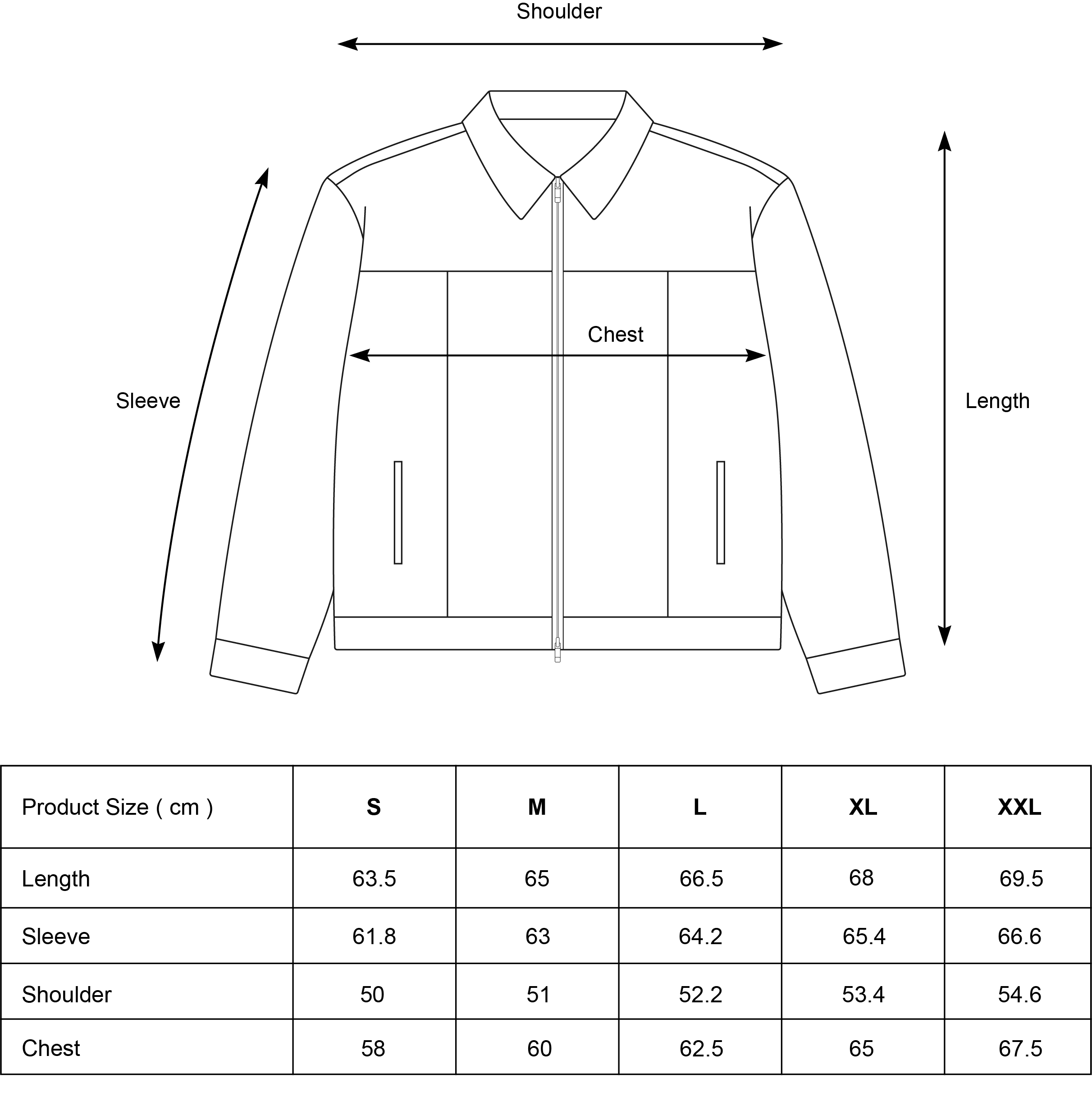 House Of Dawn Size Guide